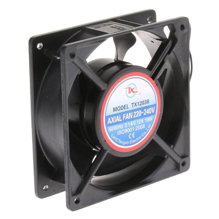 8 inch AC 20060 high speed with capacitor 220v axial cooling fan - Image 1