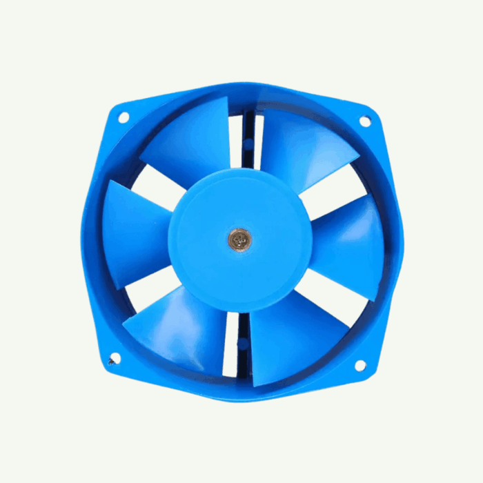 Blue Six blades axial 150 FZY AC Fan - Image 1