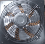 Powerful Industrial Exhaust Fan Single Grill - Image 2
