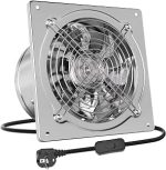 Axial Fan Kitchen Industrial Metal Ventilation Extractor WallCeiling Extractor Fan in Bathroom